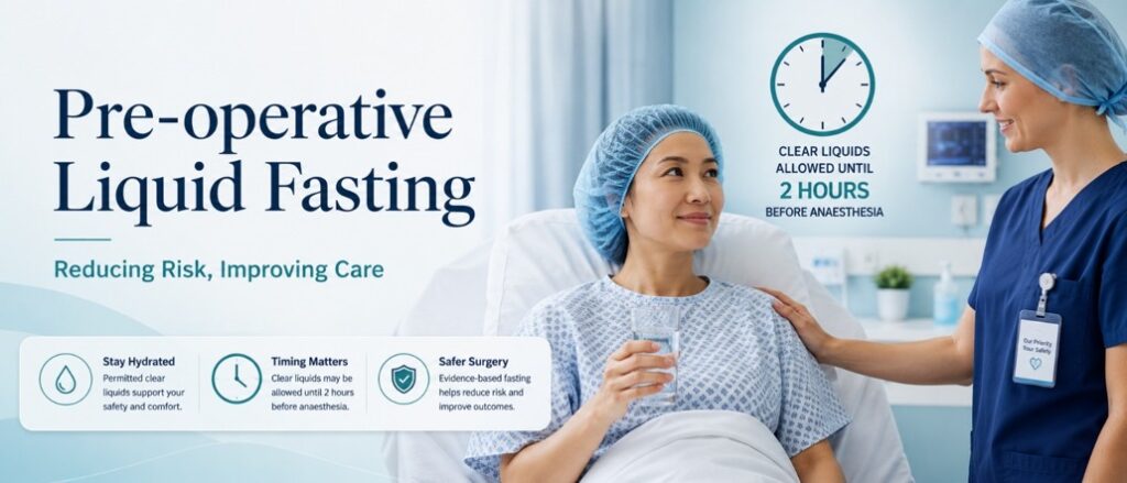 Pre operating Fasting Webpage