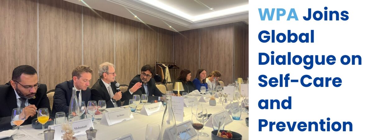 WPA Joins Global Dialogue on Self-Care and Prevention
